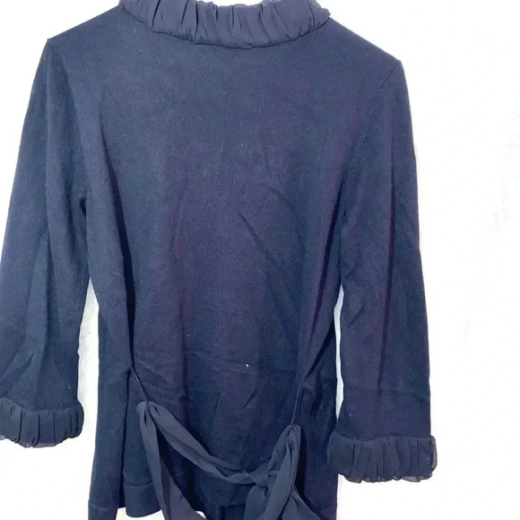 J Jill Sweater Angora Blend Tie Waist Sweater S - Picture 2 of 6